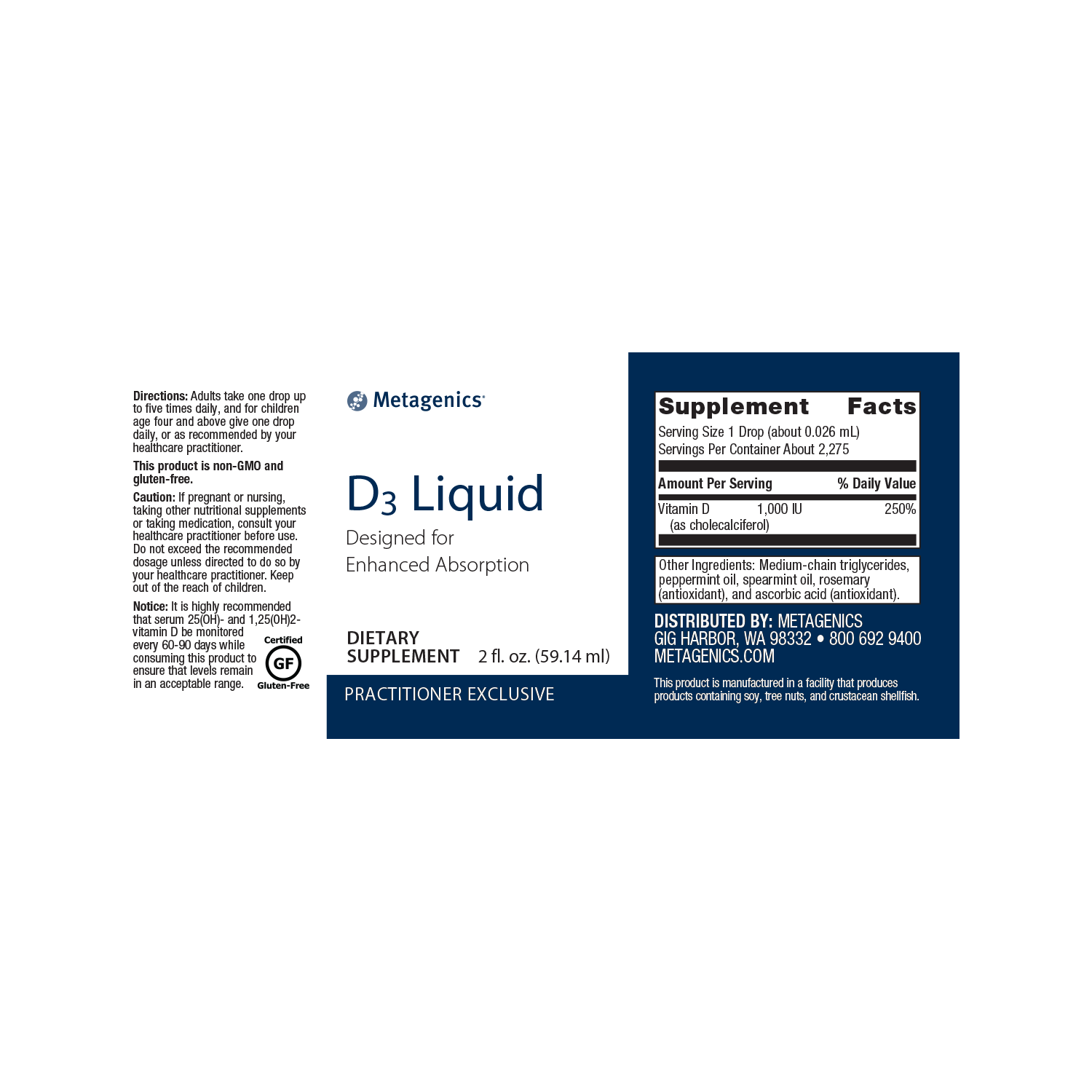 D3 Liquid (2 oz.) - Image 2