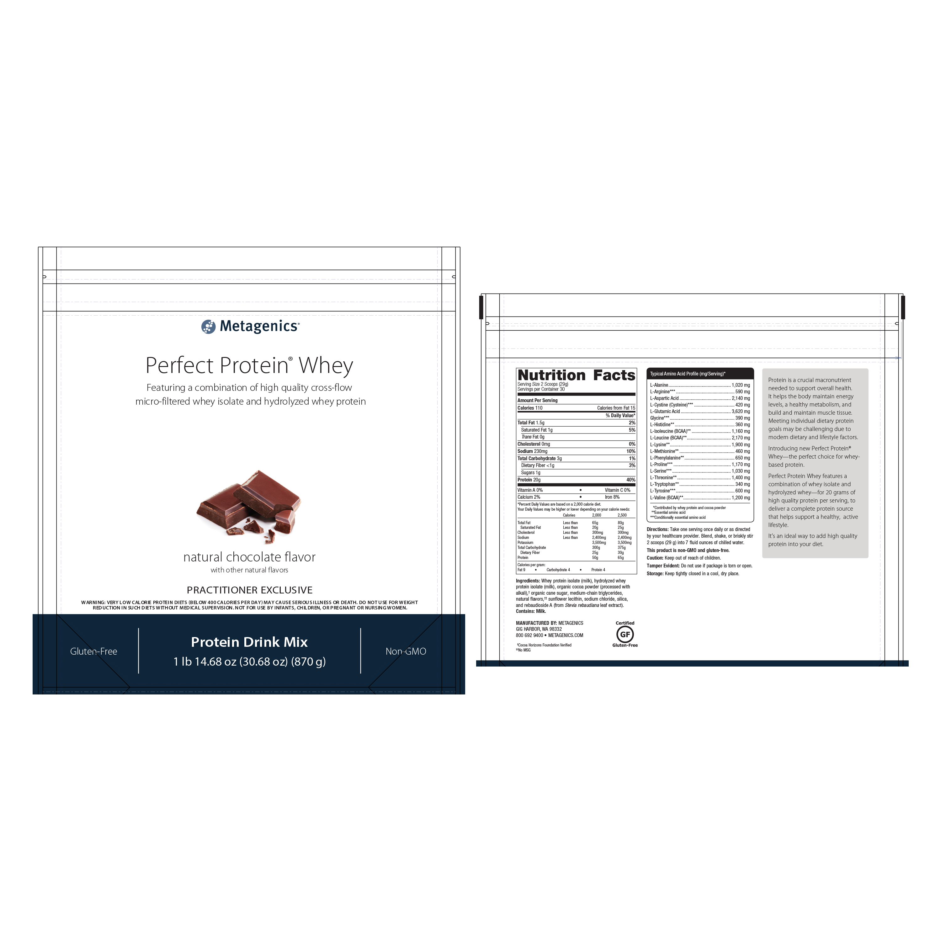 Perfect Protein Whey (30 servings) - Image 4