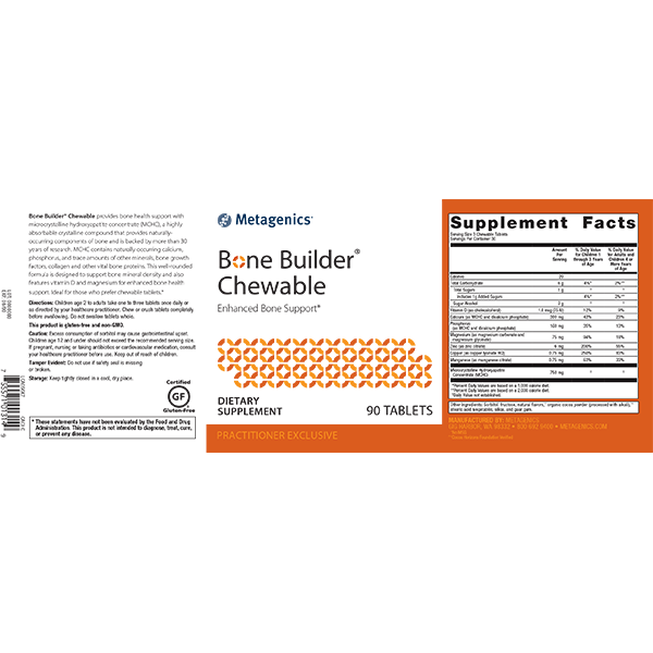 Bone Builder Chewable Choc 90 T - Image 2